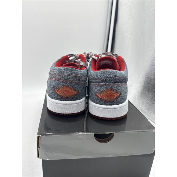 Size 11 - Air Jordan 1 Retro Low Denim W - Picture 4 of 8